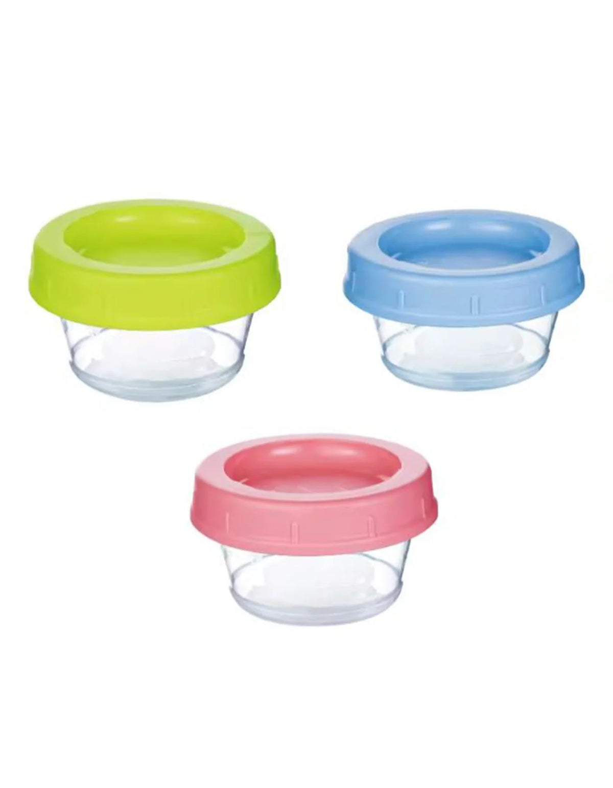 Pots de Conservation pour Repas Bébé – Lot de 3 - 60ML Sans BPA – Hermétiques & Réutilisables