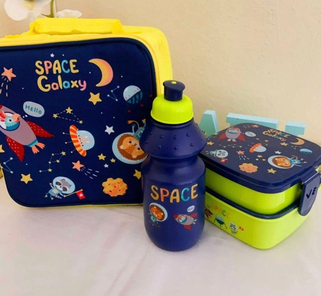 Lunch box Sac Repas 3 Pièces galaxy ✨isotherme
