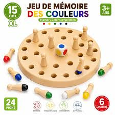 Jeu de mémoire concentration