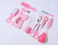 kit Trousse de Premiers Soins Pour Bébé - 13 Accessoires ROSE OU BLEU