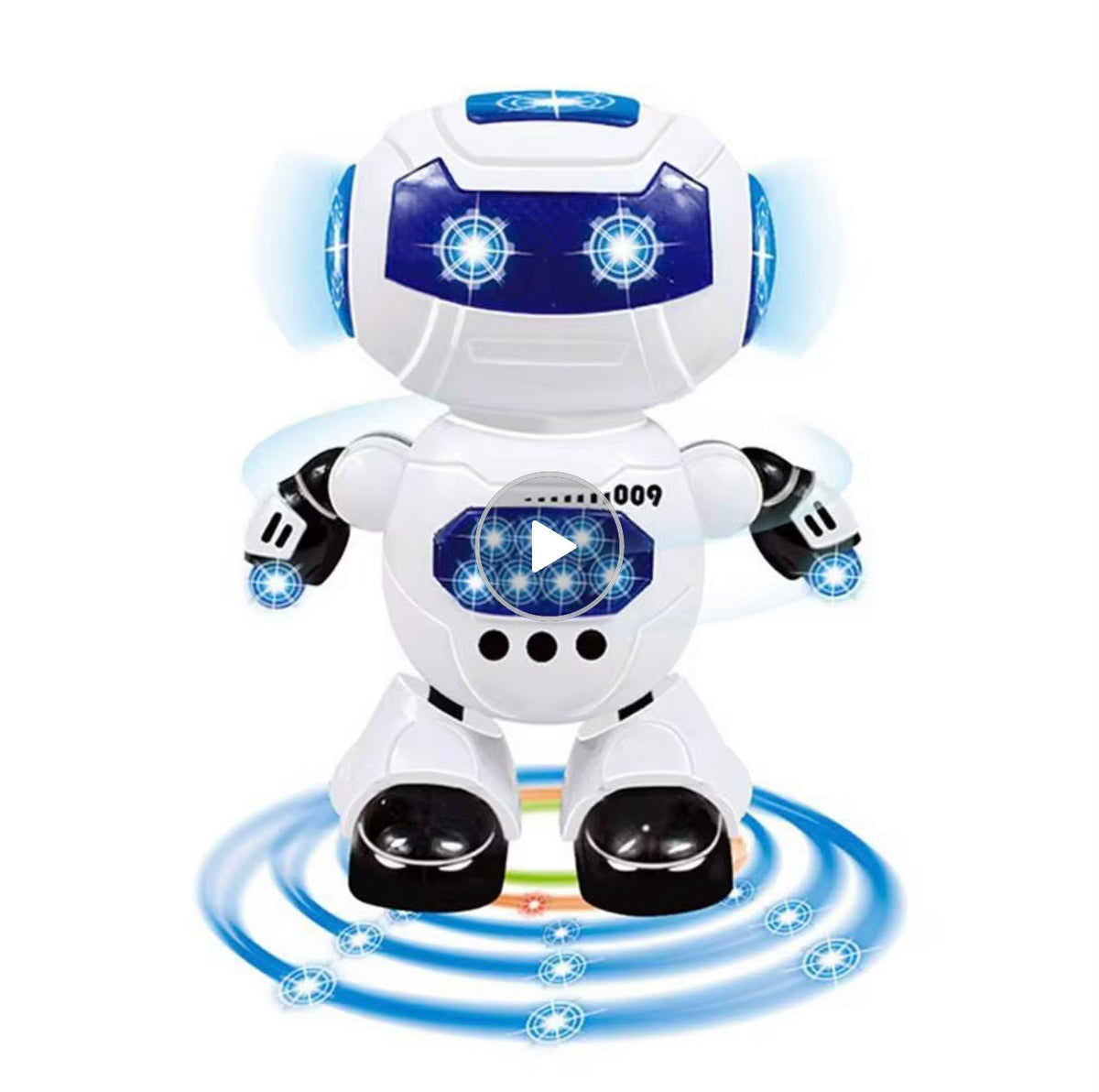 Robot Danseur Interactif avec Lumières & Musique – Jouet Électronique pour Enfants
