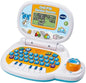 VTech - Ordi P'tit Genius Ourson Bleu, Ordinateur Portable Enfant avec Écran Rétroéclairé, Souris, 10 Jeux Évolutifs, Jouet Éducatif, Cadeau Enfant de 2 Ans à 5 Ans - Contenu en Français
