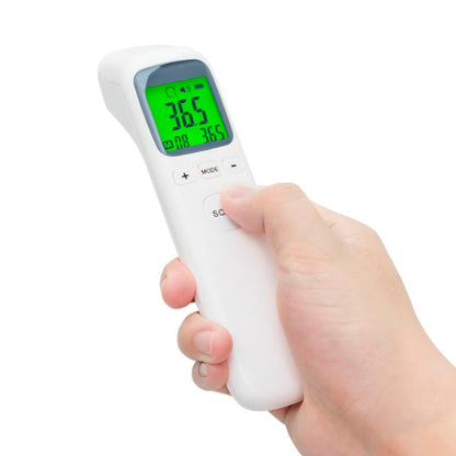 Thermomètre Frontal Infrarouge Sans Contact – Mesure Instantanée – Précis et Hygiénique – Écran LCD – Adultes, Enfants et Bébés