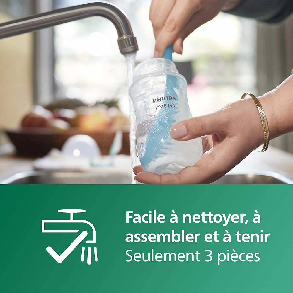 Philips Avent – Coffret Naissance Verre Natural Response – Kit Nouveau-Né – Verre Pur –Sans BPA