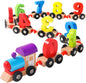 Train Éducatif en Bois – Chiffres & Apprentissage