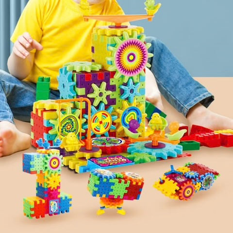 IQ Builder – Jeu de Construction Éducatif – 81 Pièces – Jouet Créatif et Ludique pour Enfants