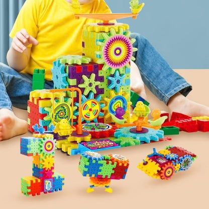 IQ Builder – Jeu de Construction Éducatif – 81 Pièces – Jouet Créatif et Ludique pour Enfants