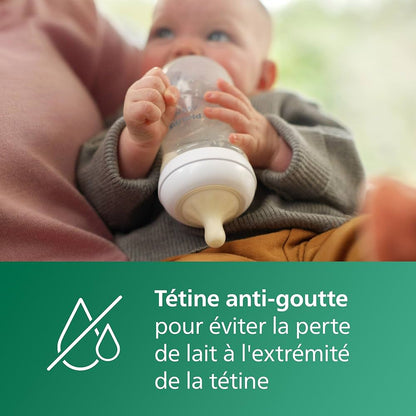 Philips Avent – Coffret Naissance Verre Natural Response – Kit Nouveau-Né – Verre Pur –Sans BPA