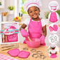 Ensemble de Cuisine pour Enfant – Deluxe Chef Set rose et bleu