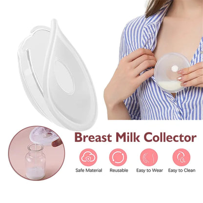 Bimirth – Lot de 2 Collecteurs de Lait Maternel – Silicone Souple – Discrets, Confortables et Réutilisables – Sans BPA