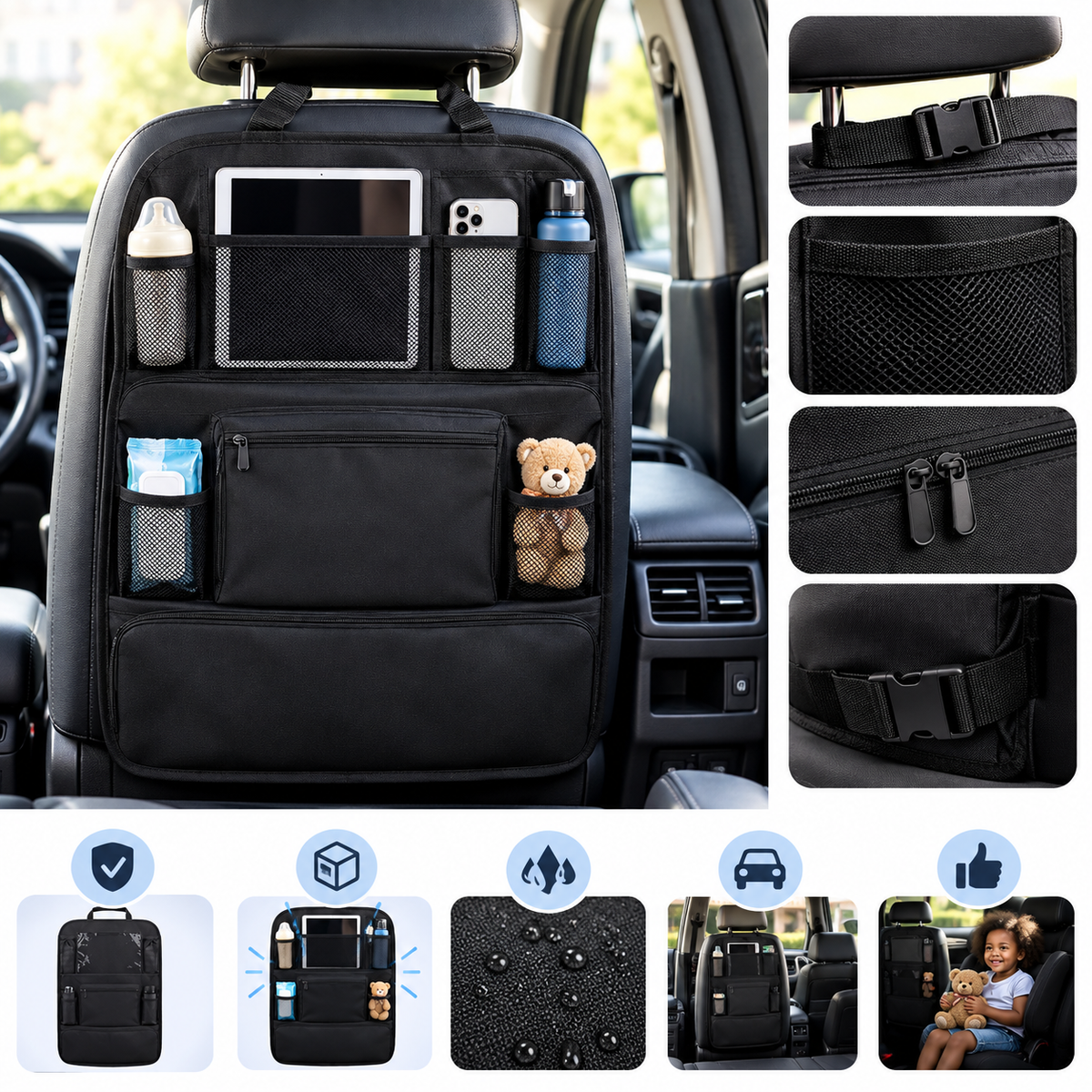 Sac Organisateur de Voiture – Pratique & Indispensable