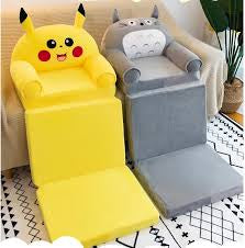 Fauteuil Enfant Pliable 2-en-1 – Confort Fun au Quotidien