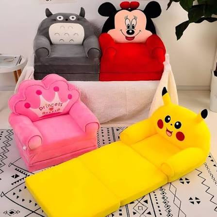 Fauteuil Enfant Pliable 2-en-1 – Confort Fun au Quotidien