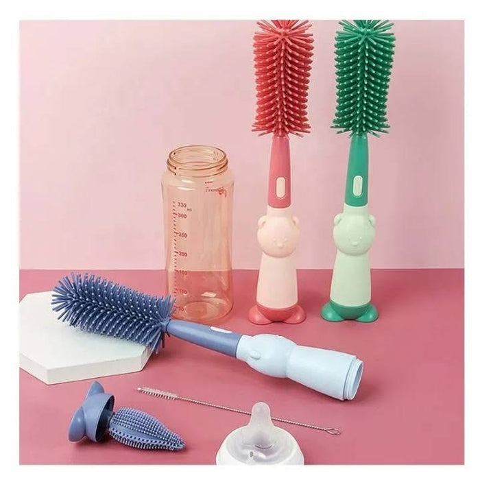 Brosse de nettoyage en silicone