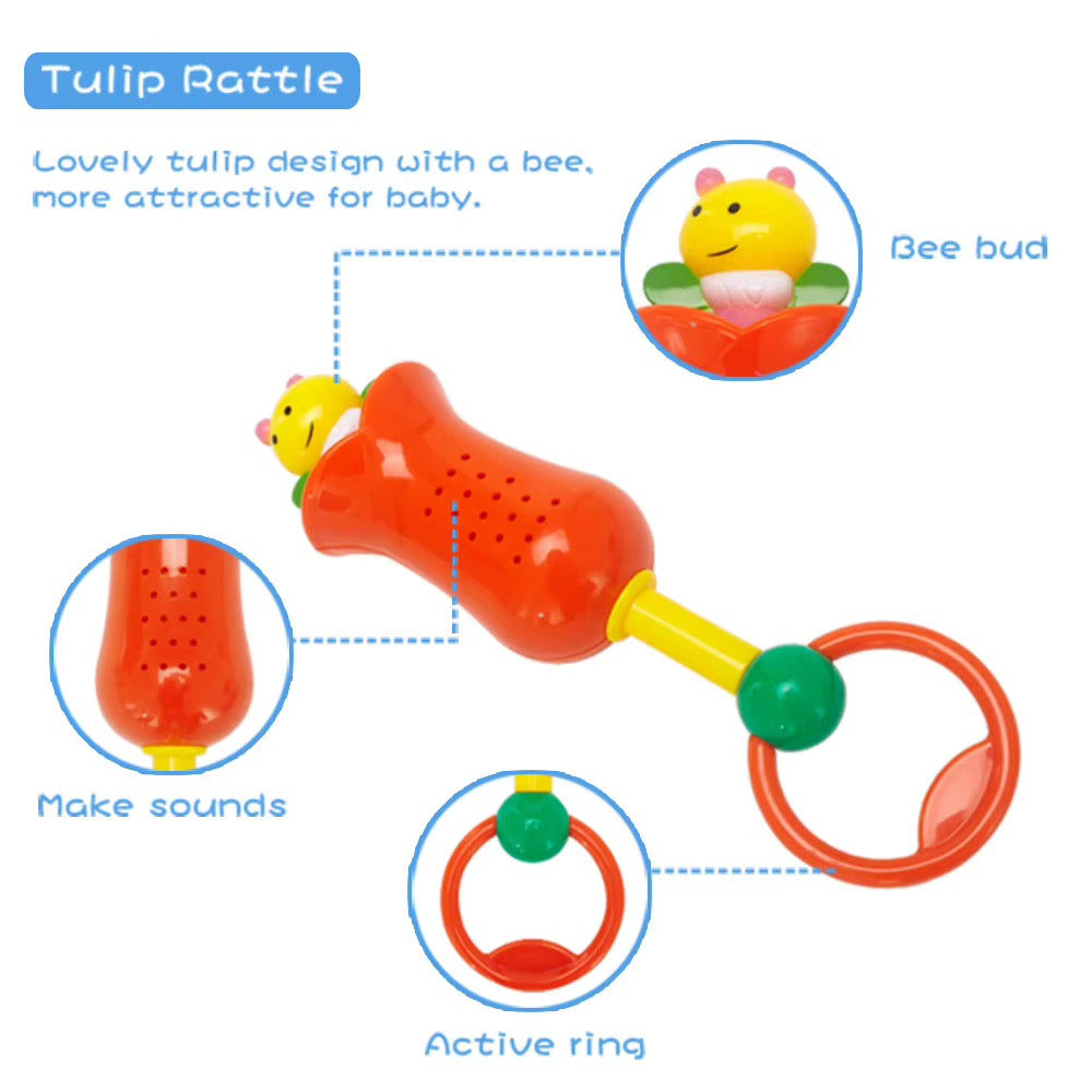 Coffret de Jouets d’Éveil Bébé – Jouets Sensoriels Colorés De 3 mois à 18 mois