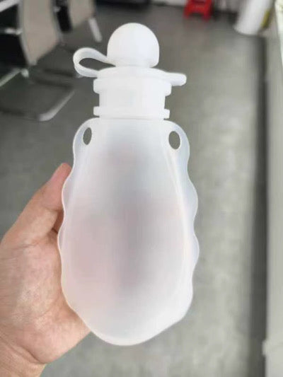 Gourde d’alimentation et de conservation bébé 2-en-1 – Embouts interchangeables