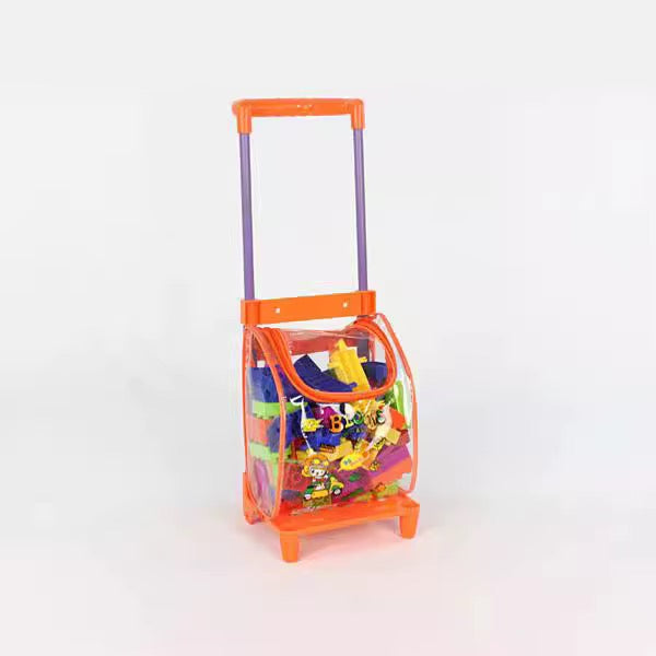petit  sac Chariot de Blocs de Construction pour Enfants – Jeu Éducatif et Créatif