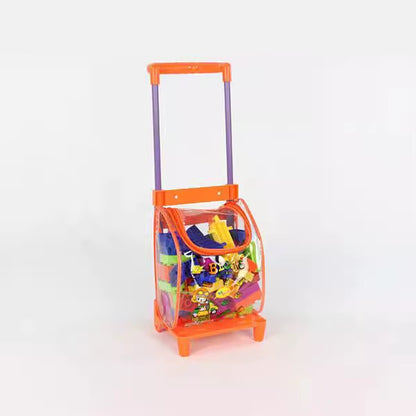 petit  sac Chariot de Blocs de Construction pour Enfants – Jeu Éducatif et Créatif