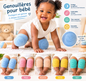 Genouillères Bébé Antidérapantes – Protection Douce pour le 4 Pattes