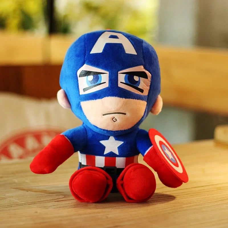 Peluche enfant super héros garçon 45 cm