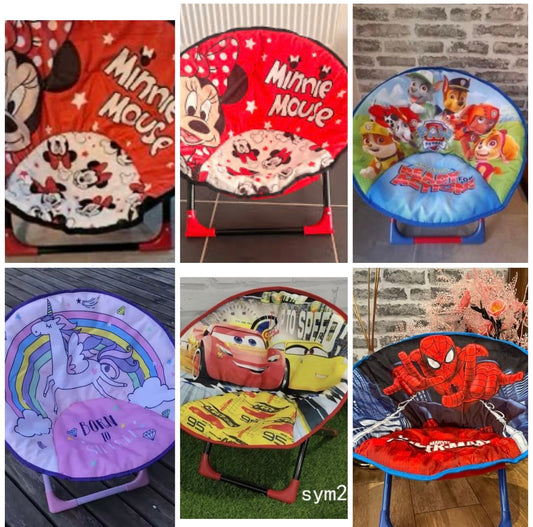 Chaise enfant pliable  super héros pour  fille et garçon
