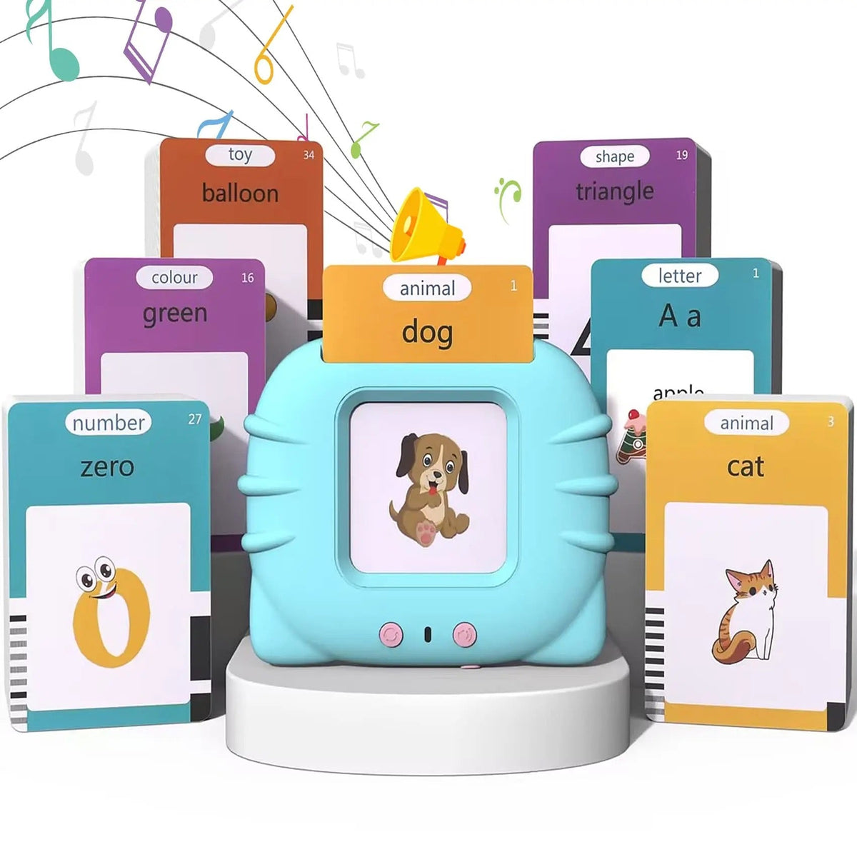 510 Mots Carte Parlante Montessori en Français,& Anglais ,