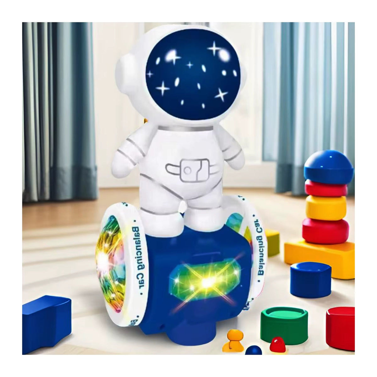 Jouet Astronaute Lumineux Musical – Projecteur Rotatif pour Enfants