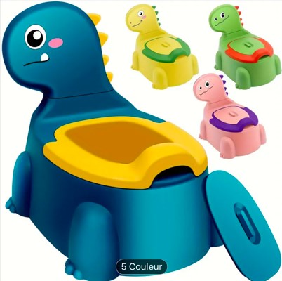 pot de chambre pour enfants en forme de dinosaure