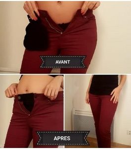 Flexpant – Agrandisseur pantalon pour la grossesse