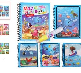 Livre magique dessin à l’eau