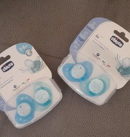 Chicco Physio Air Sucette en Silicone 2 Pièces 0-6 Mois