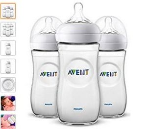 Philips AVENT Natural Response Biberon Blanc avec Tétine Forme Sein (3  MOIS) 330 ml Univers Cosmetix Dakar - Sénégal