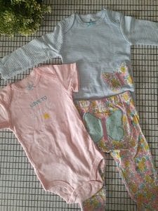 Ensemble 3 pieces 2 body 1 pantalon