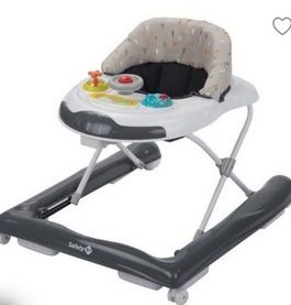 SAFETY 1ST Trotteur Bolid – À partir de 6 mois – Bébé mixte – Gris