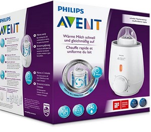 Philips Avent Chauffe-biberon rapide SCF355/00 - NENETOUTI