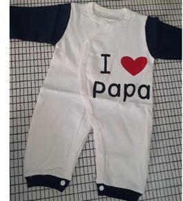 Grenouillère I love Papa