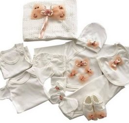 Kit habit naissance baptême fille /Garçon