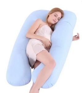 Coussin de Grossesse de maternité pour Dormir et d’Allaitement Multifonctionnel en Forme de U