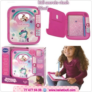 VTech - KidiSecrets - Mon Journal Intime Magique, Journal Intime  Électronique – Version FR