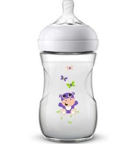 Biberon Natural hyppo ou dragon pour garçon , 260ml