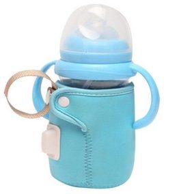 Conservation chaleur Lait Thermostatique pour Bébé Portable de Voyage USB Porte-Biberon