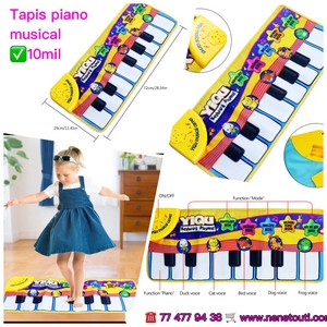 tapis piano musical - NENETOUTI