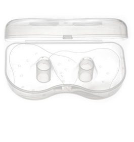 Bout de sein Protège-tétons en Silicone pour femmes  avec couvercle protection