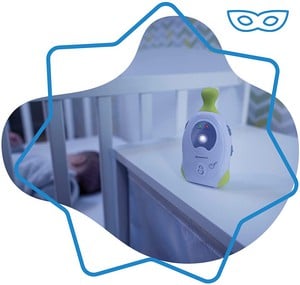 Badabulle Baby Online 300m Babyphone Audio avec Veilleuse - NENETOUTI