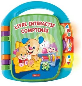 Fisher-Price Livre Interactif Comptines, Jouet Musical d’Fisher-Price – Livre Interactif Comptines – Livre bébé – 6 mois et +
