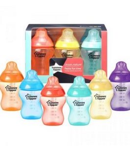 Lot De 6 Biberons Tommee Tippee 260 ML Naisssance (multicolor)