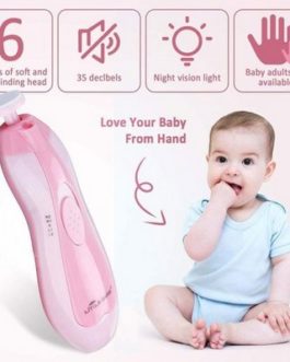 Lime à Ongles et Orteils Électrique pour Bébé rose - NENETOUTI