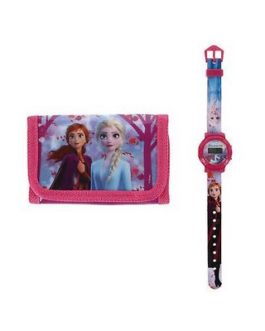 Montre Enfant Fille Avec Portefeuille – Elsa