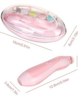 Lime à Ongles et Orteils Électrique pour Bébé rose