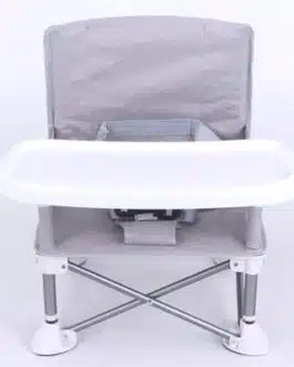 Rehausseur Chaise Enfant;  Pli Compact avec Sangles Pour une Utilisation Intérieure/extérieure – Evolutif dès 6 mois